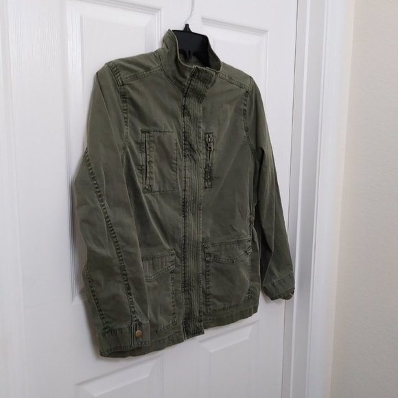 Sonoma Olive Green Utility Jacket Size S - Picture 9 of 13